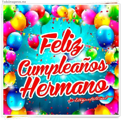 imagen de Feliz Cumpleaños Hermano