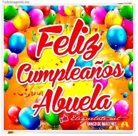 imagen de Feliz Cumpleaños Abuela